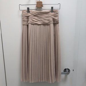 Tory Burch silk pleated skirt Pink Used Size US 4 (UK Size 2)